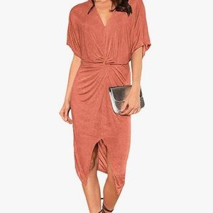 Flornes Dress ~ Rust Pink~ Large ~ Never worn